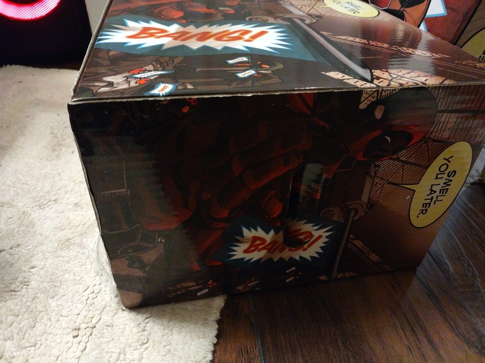 DEADPOOL COMIC SHORT BOX Storage (Smell You later)