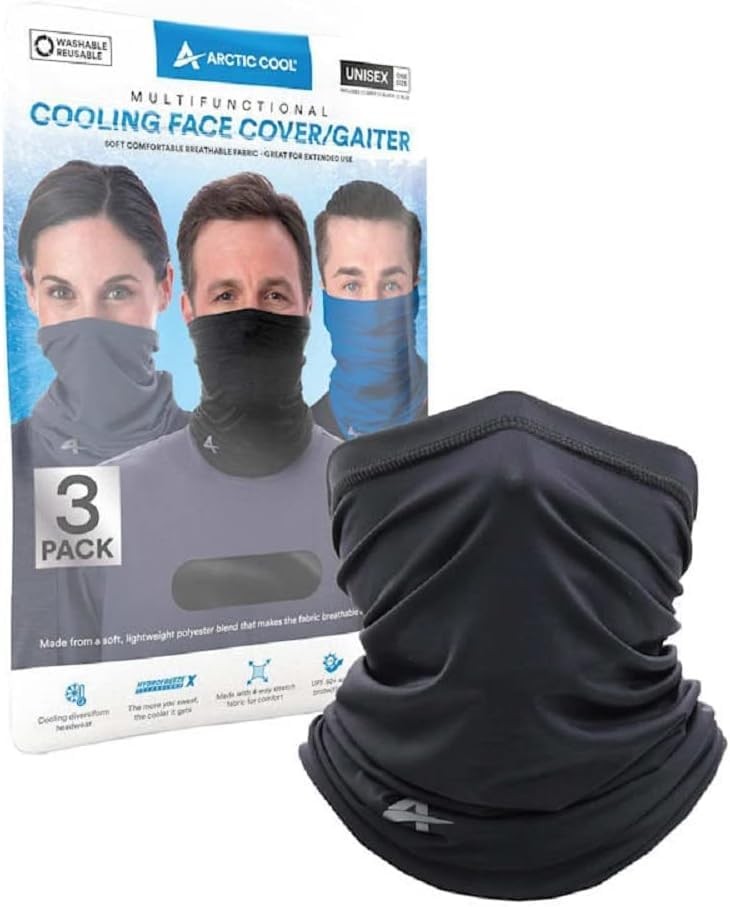 Cooling Face Covering Gaitor 2-Pack