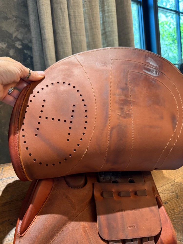 hermes vivace 17" jumping saddle