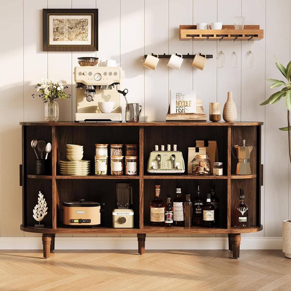 Sideboard Buffet Cabinet with Storage - Accent Kitchen Credenza Console Table wi