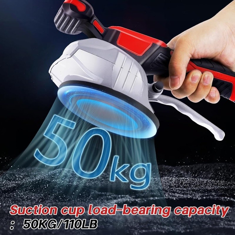 18V Tile Vibration Tool Adjustable Speed Strong Suction 110lbs Capacity New