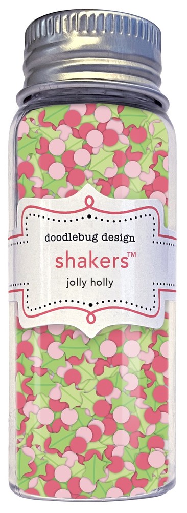 Doodlebug Shakers-Jolly Holly, Tinsel Time