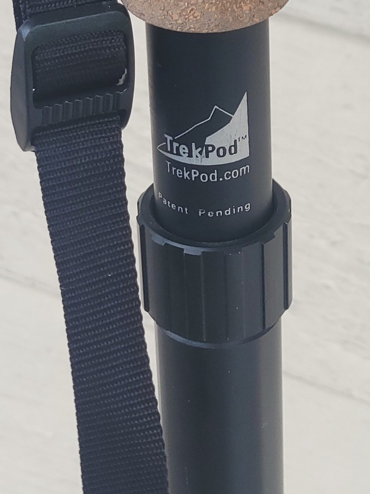 TrekPod Walking Stick adjustable height monopod-tripod
