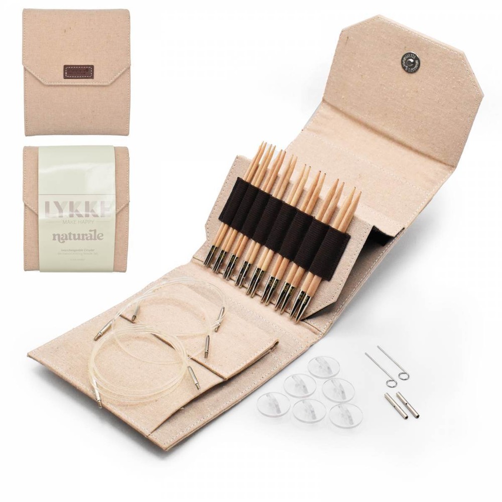 Lykke Starter Sets; 5" Tip Interchangeable Knitting Needles