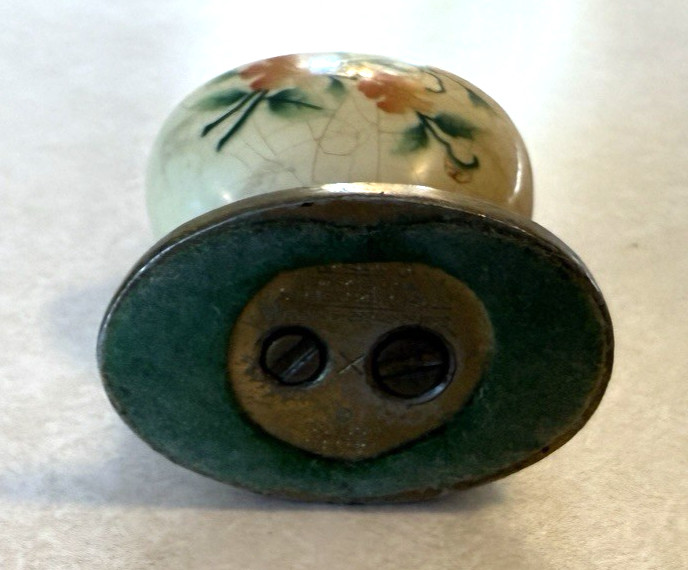 Antique Ceramic Ronson Leona Table Lighter As IS