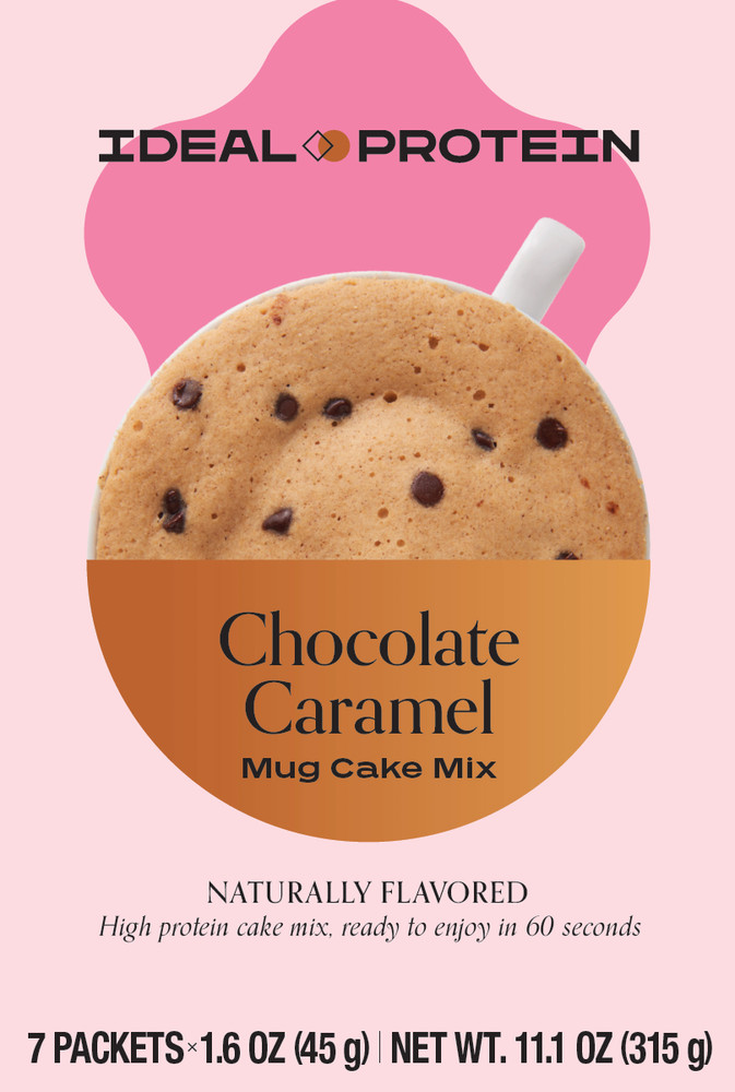 Chocolate Caramel Mug Cake Mix - Ideal Protein