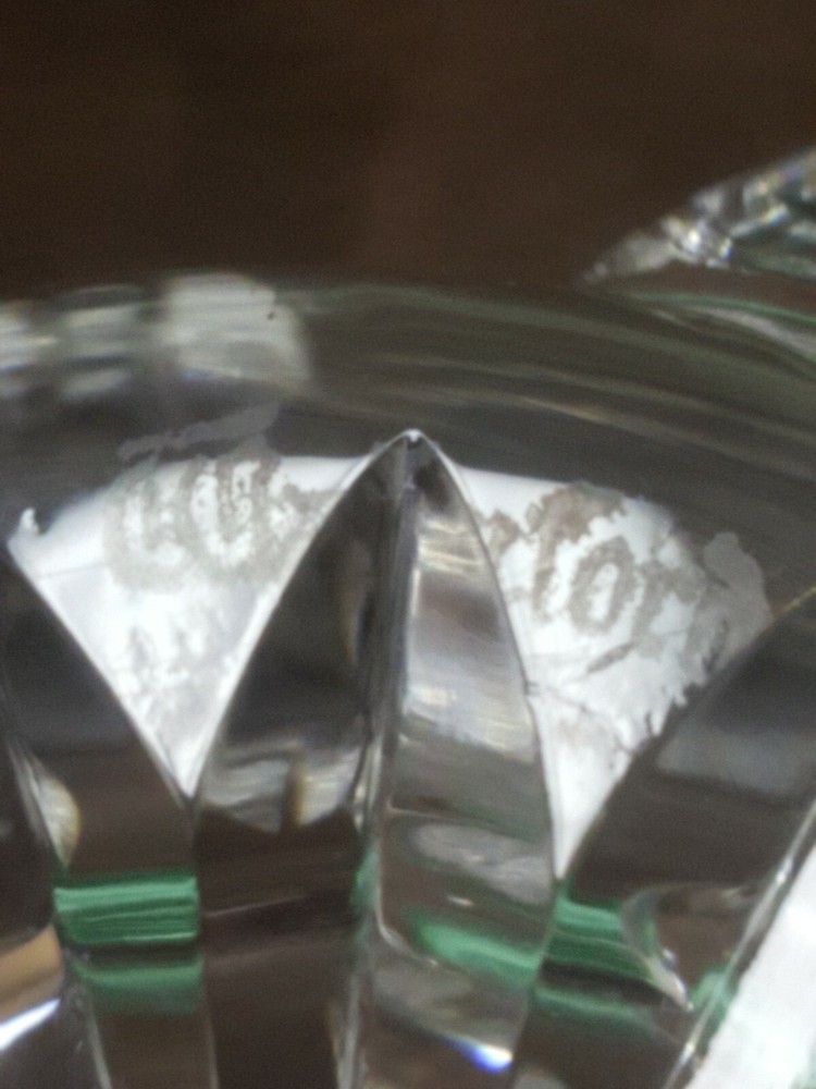 Gorgeous Waterford GiftWare Cramer With Diamond Cuts