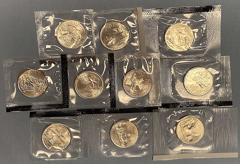 10 Different Mint Set State Quarters-Sealed!