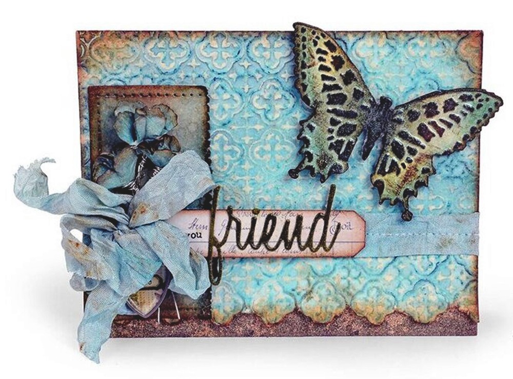 Sizzix Thinlits Labels 17pc set #660060 Retail $22.99 by Tim Holtz