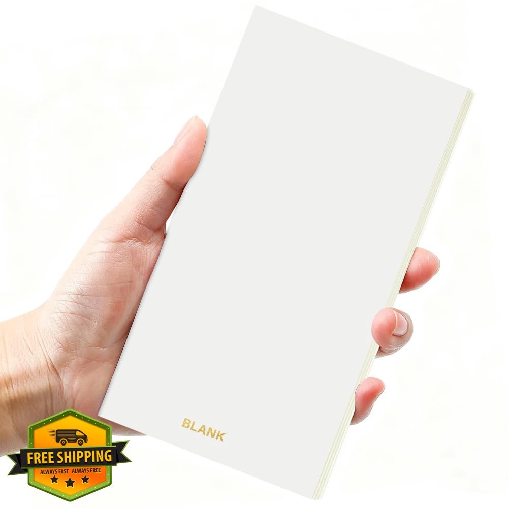 Pocket Planner Notebook Insert, 30 Sheets, 8.25"x4.25"