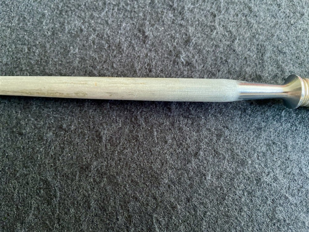 Vintage Bone Antler Handle Knife Sharpener 12 Inch