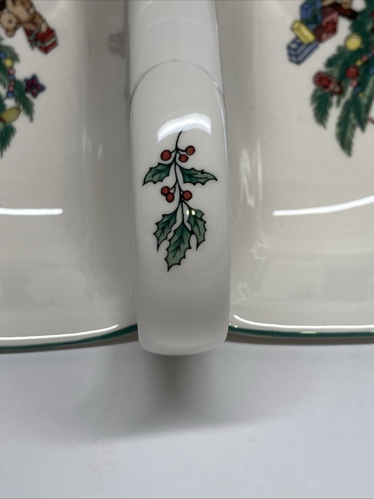 Nikko Christmastime Three-Section Tray