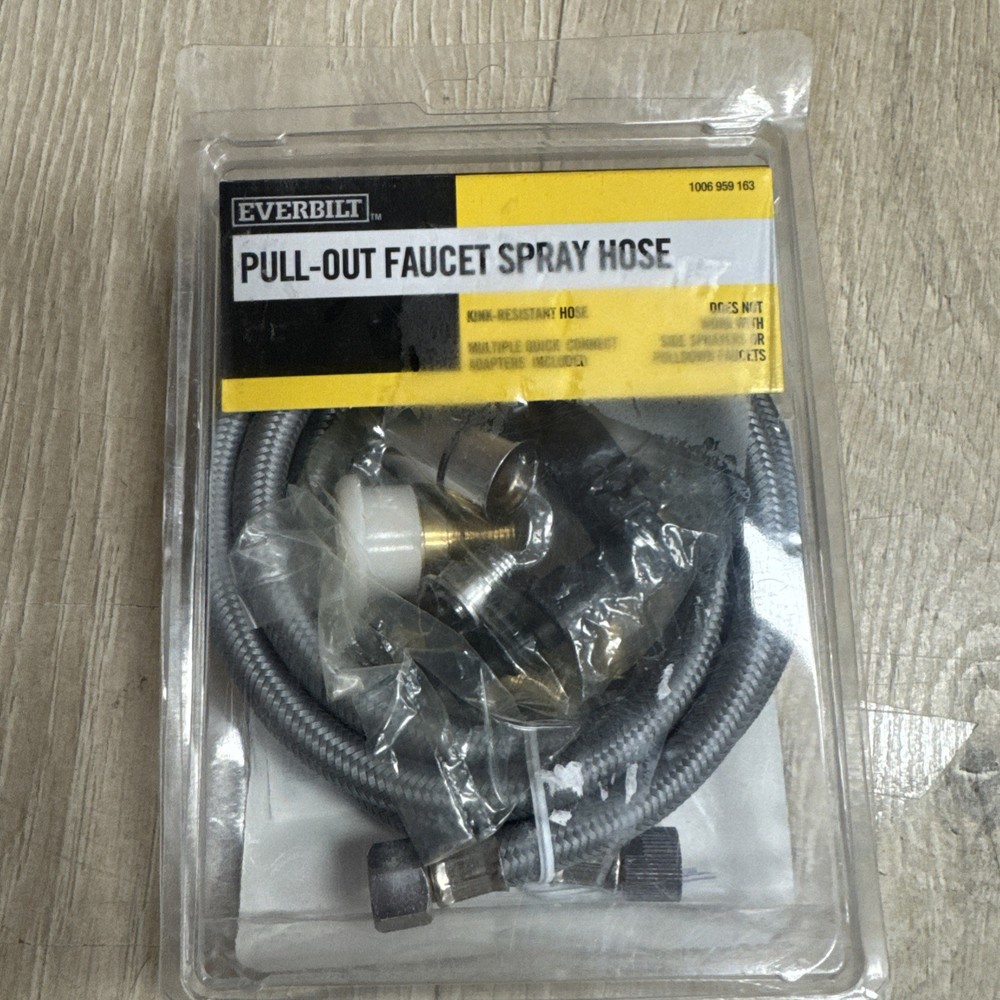 Everbilt Replacement Kitchen Pull-out Faucet Spray Hose Kit 865010