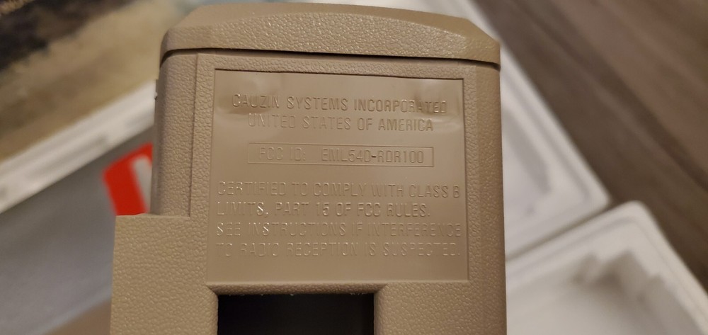 CAUZIN SOFTSTRIP READER FOR MACINTOSH VINTAGE APPLE WITH FLOPPY SOFTWARE
