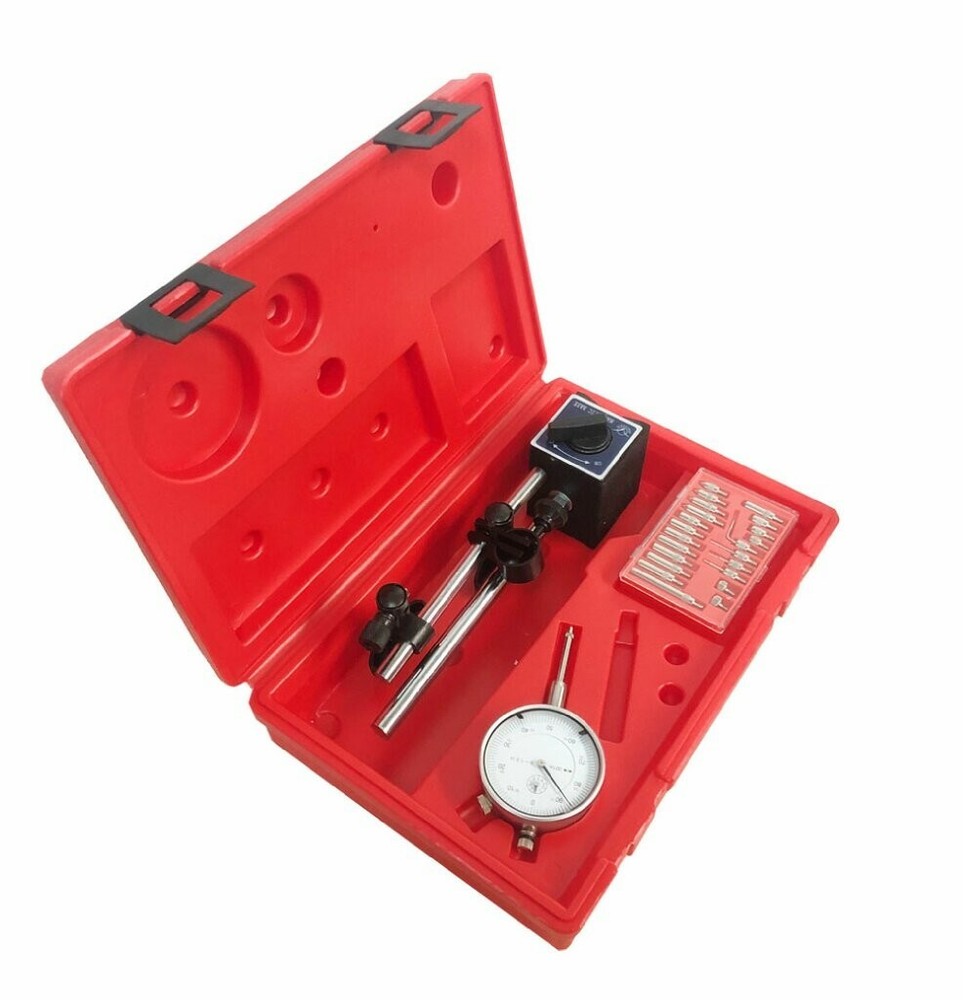 Dial Indicator With Magnetic Base with 22 Point Set 0-1'' Range