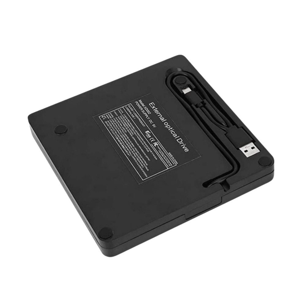 Plug-N-Play External DVD Drive For CD/DVD/VCD Formats Multi-DVD Compatibility