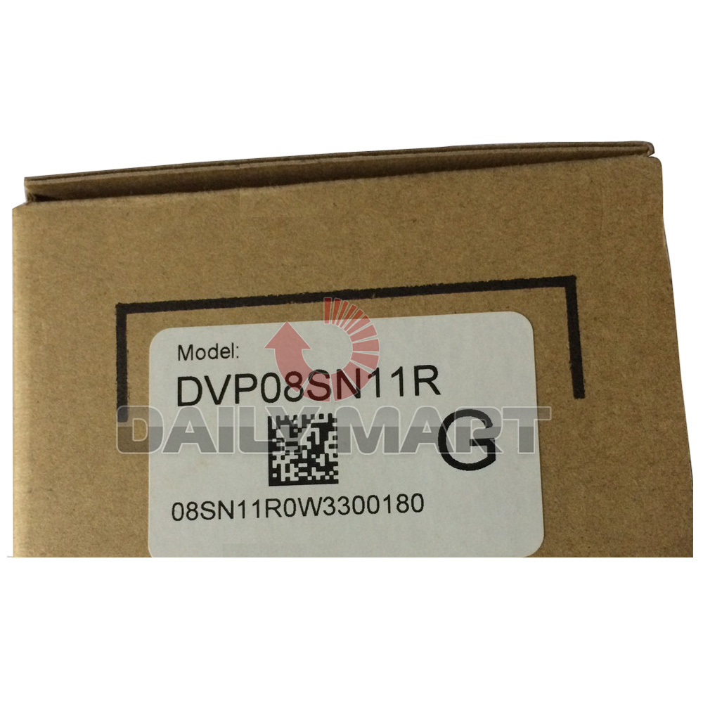 New DELTA DVP08SN11R 8 Relay Output Function Module Digital I/O Extension Unit