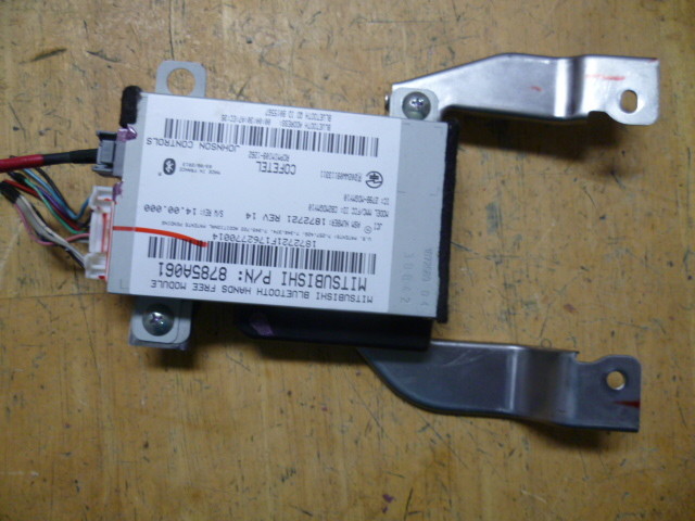 2014 2016 MITSUBISHI MIRAGE HANDS FREE BLUETOOTH COMMUNICATION MODULE 8785A061