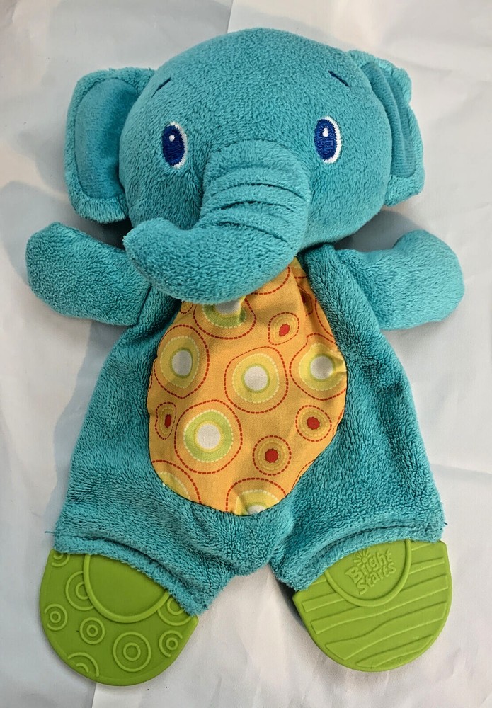 Bright Starts Teether & Read Play Book & Elephant Snuggle & Teether