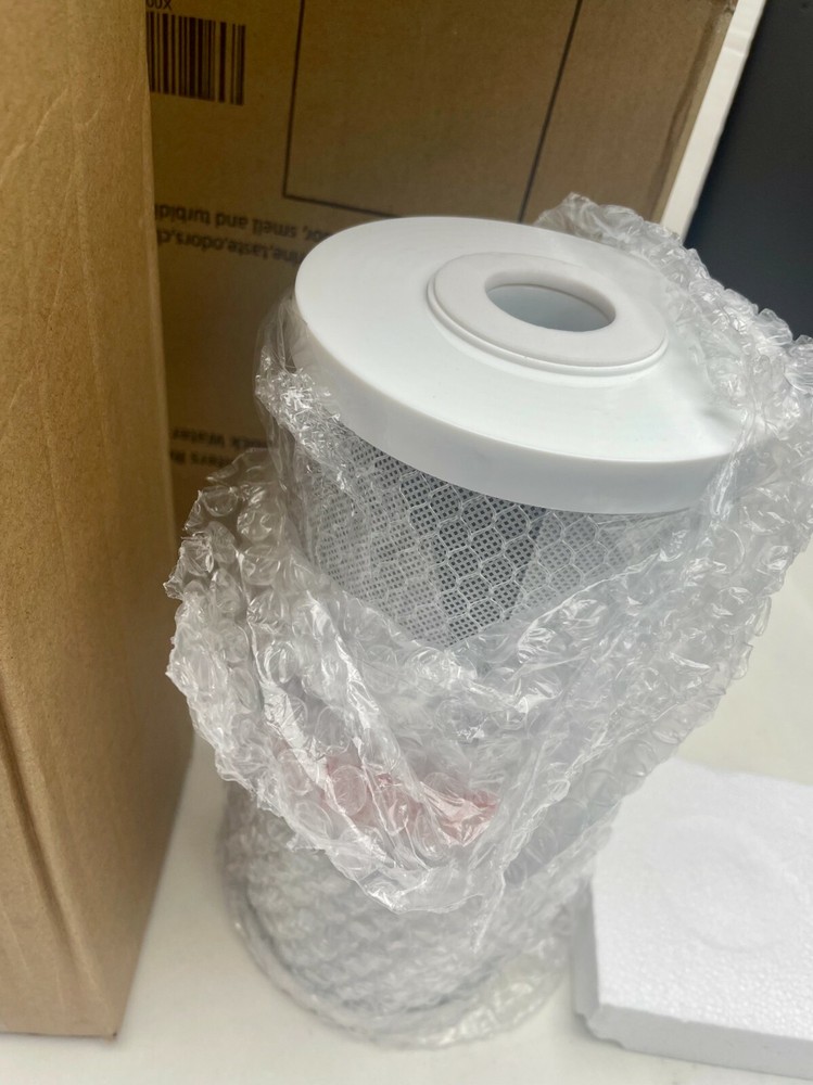 New Geekpure 4-Pack Carbon Block Replacement Water Filter 4.5" x 10" - 5 Mic