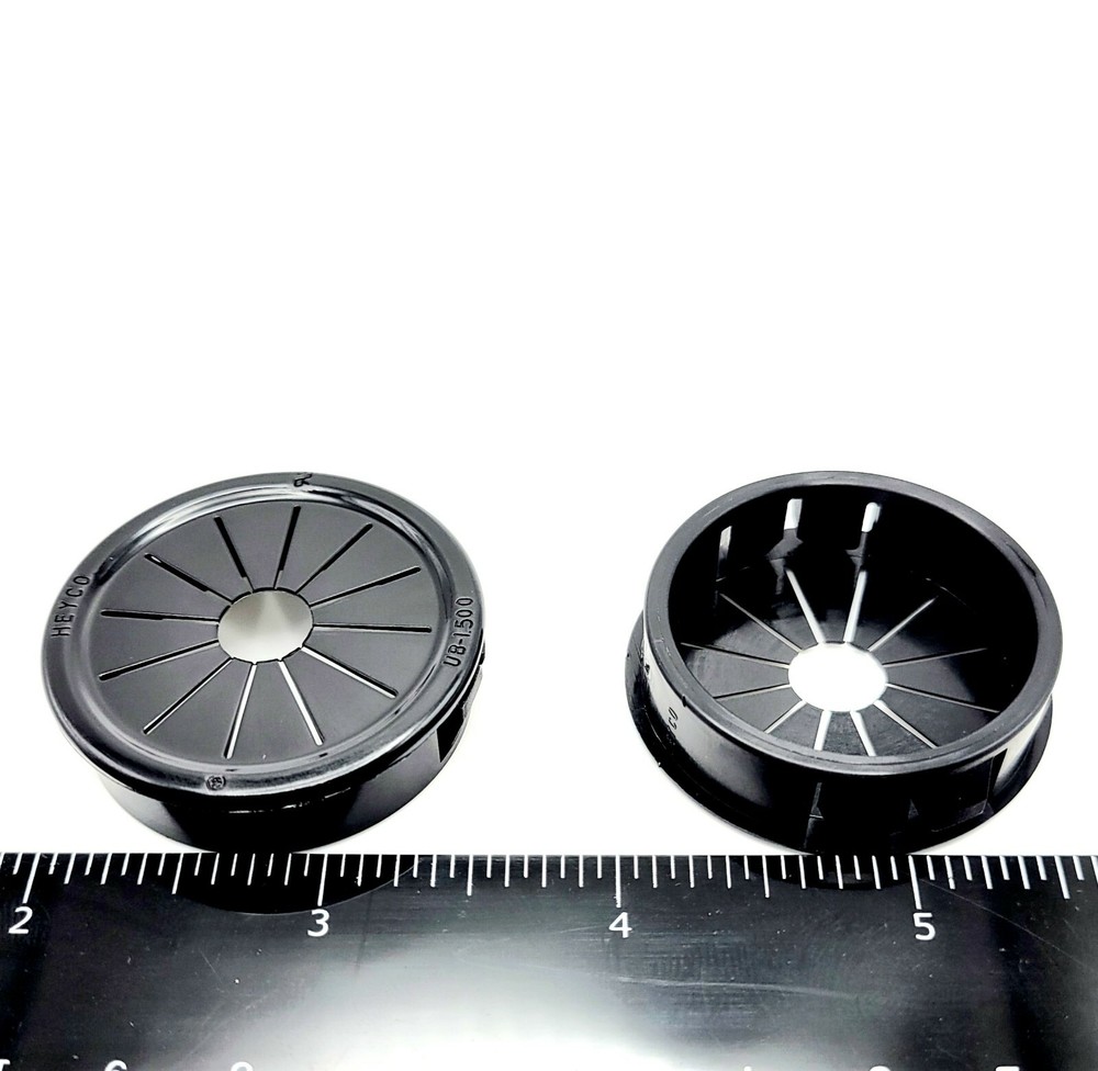 1 1/2" Panel Hole Expandable Wiring Grommets for 1/32 - 1/8" Thick Wall Cover