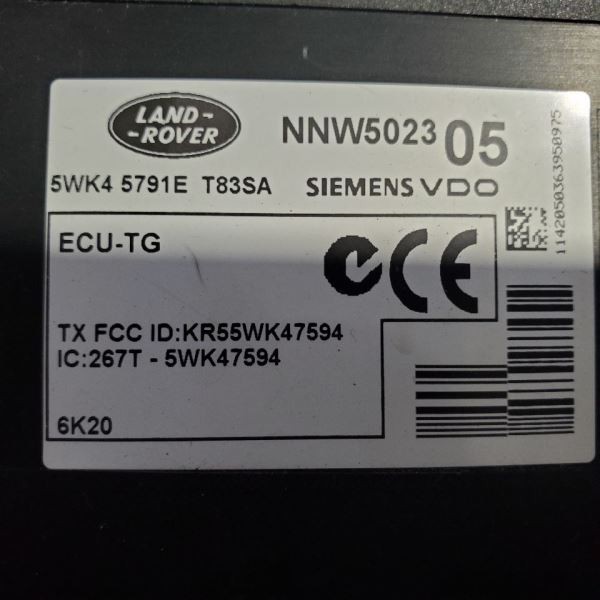 Pressure Sensor Control Module PN:5wk45791e OEM 2006 2007 2008 2009 Range Rover