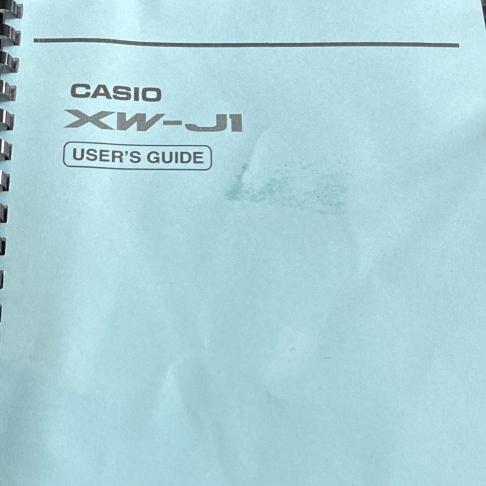 Casio XW-J1 Double Deck DJ Controller, Loop/Sampler, Built-in Mixer, White