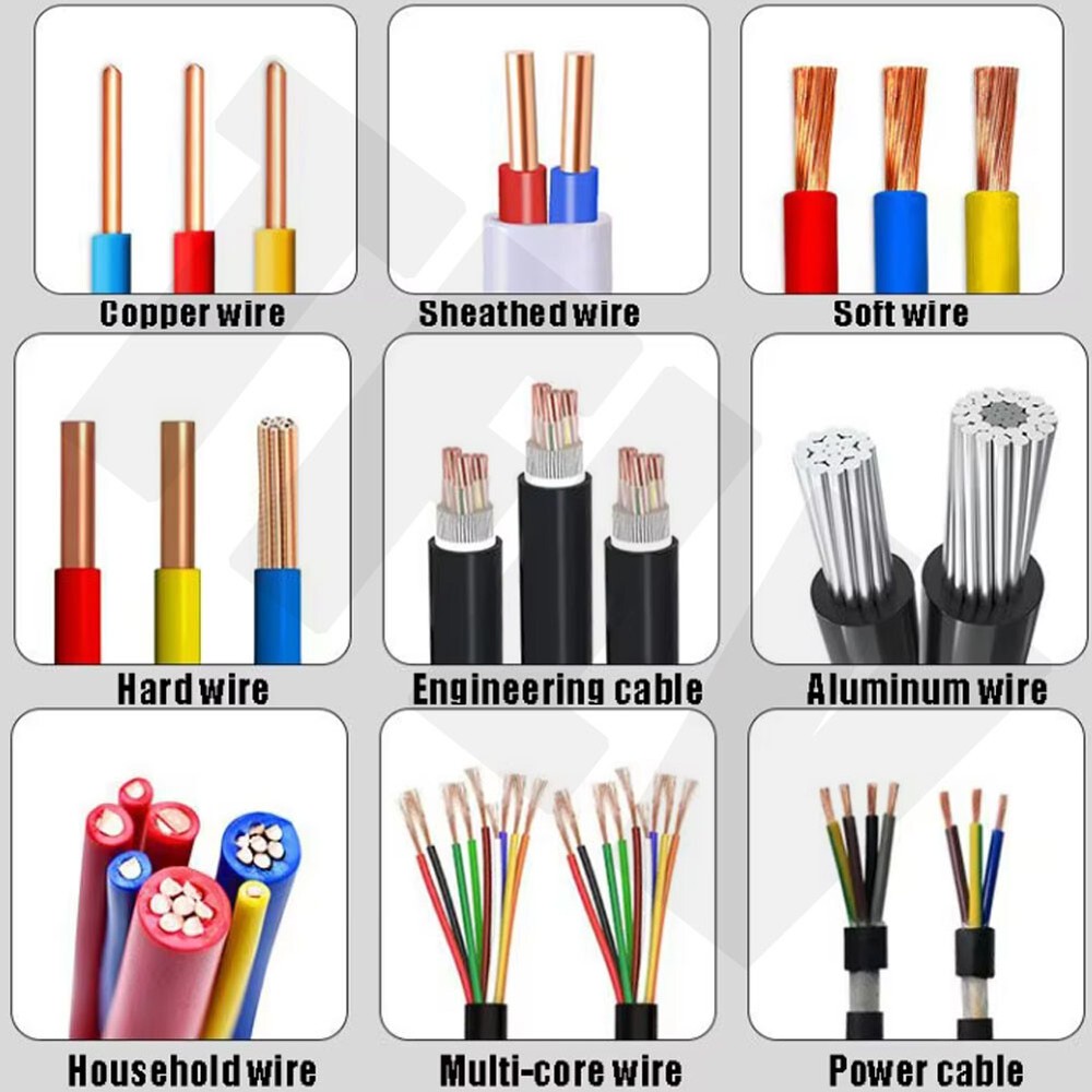 Manual Wire Stripper Professional Wire Stripping Tool 1-25mm Stripper Machine