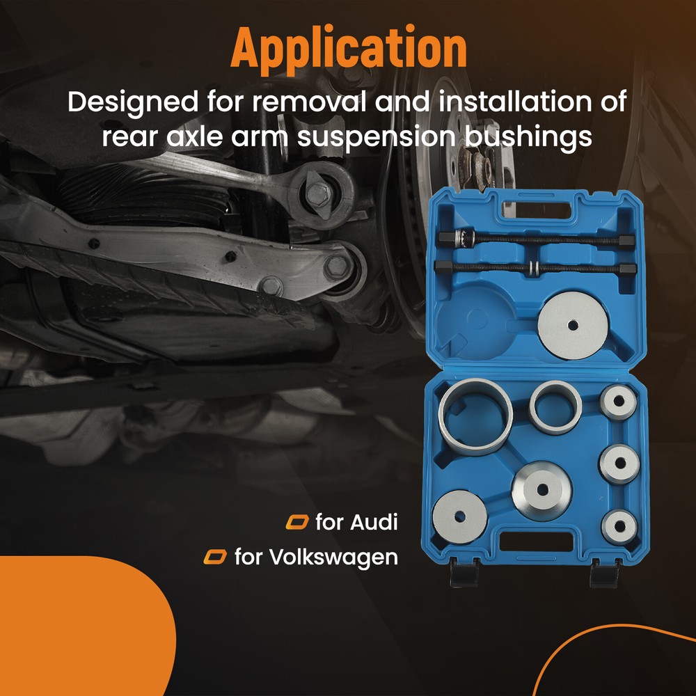 Bushing Press Kit Rear Axle Arm Suspension Bushing Removal Install Tools Remove