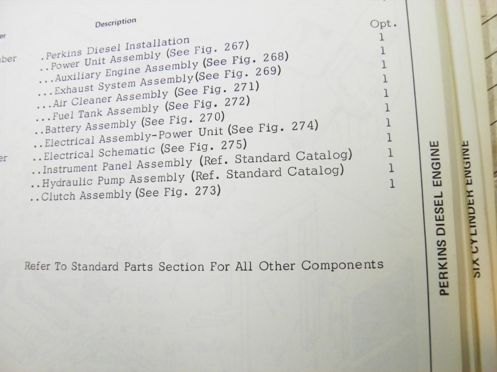 WAYNE FMC OPTIONAL EQUIPMENT PARTS CATALOG