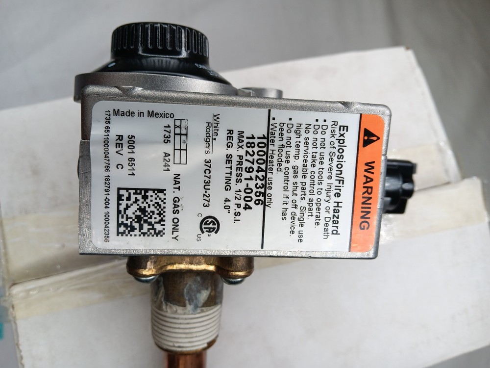 Proselect PSW12401 Gas Control Valve, Natural