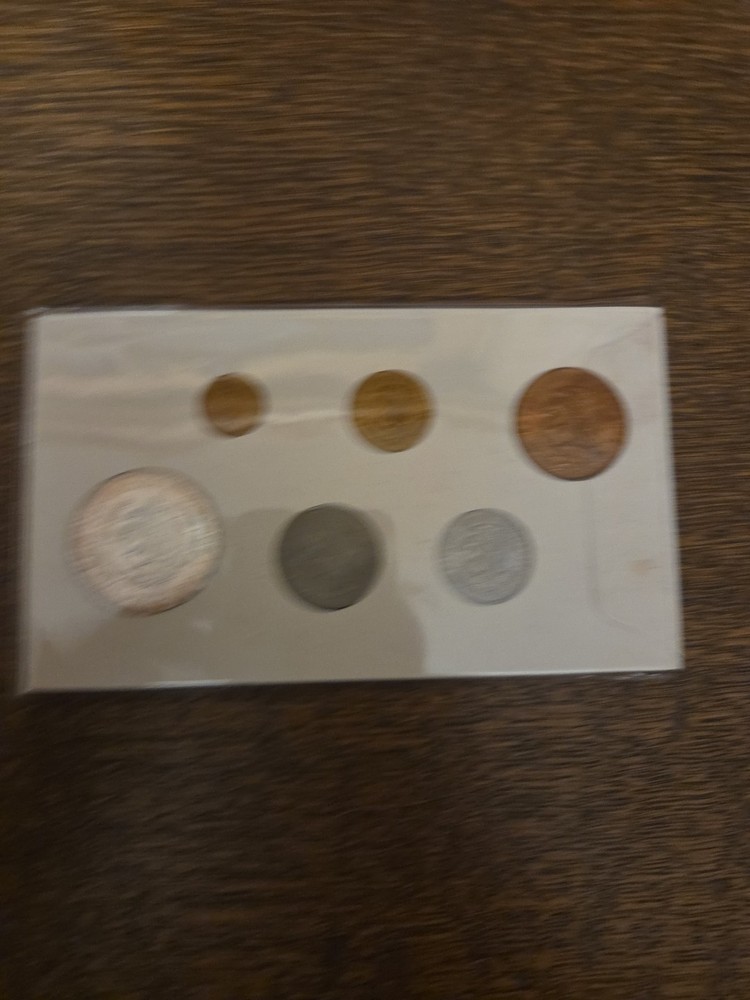 Mexico Modern Uncirculated Type Set Coins 1962-1965 Silver