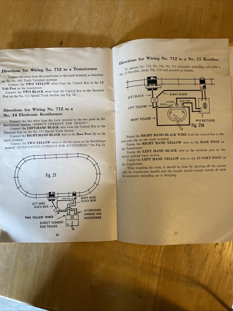 American Flyer 1949 Instruction For Assembling And Operating 3/16 Scale Trains