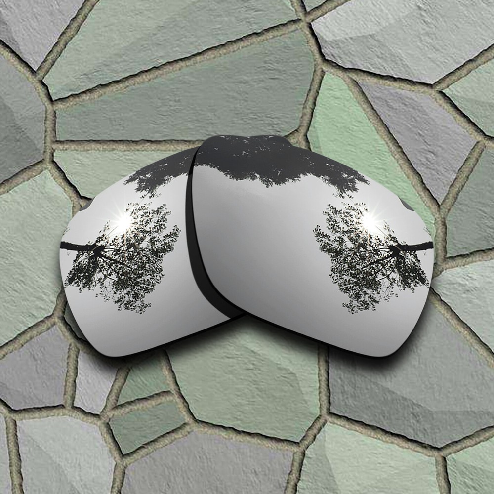 Chrome Titanium Polarized Lenses Replacement For-Oakley Dispatch 1 AntiScratch