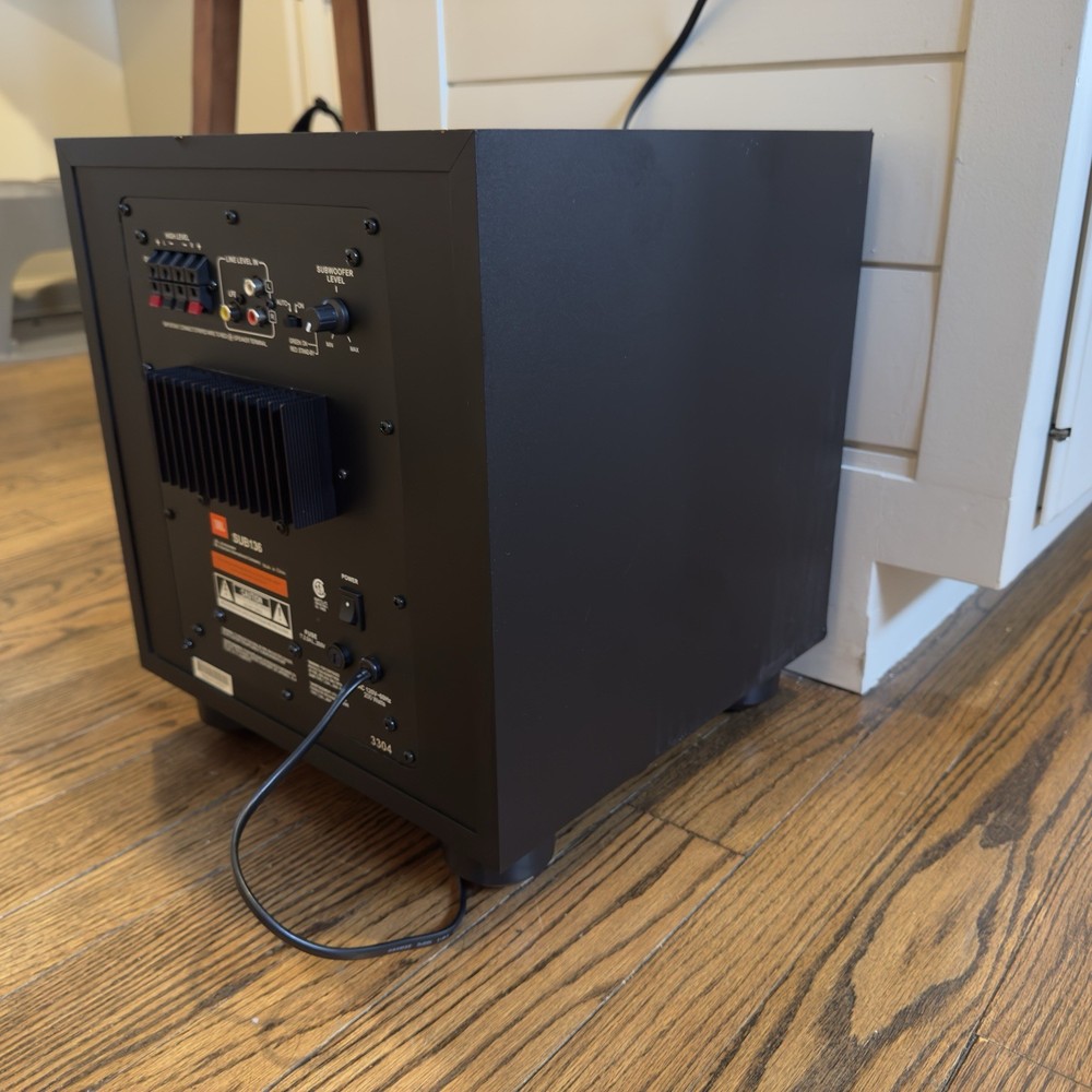 JBL SUB136 Subwoofer - Tested
