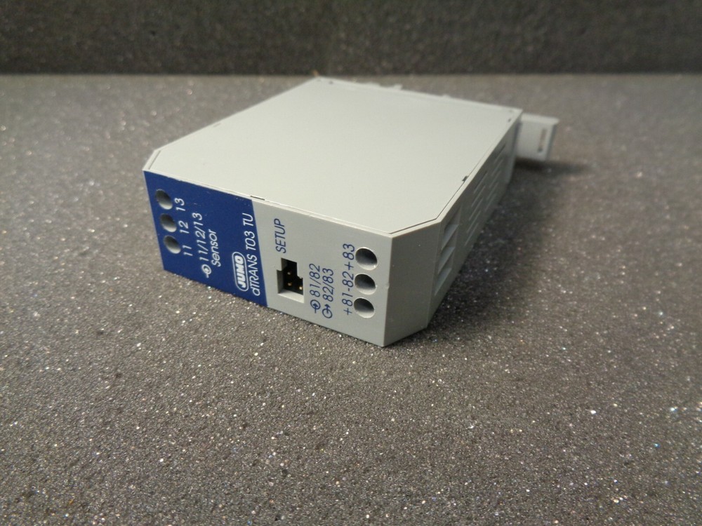 JUMO dTRANS T03 TU - Two-Wire/Three-Wire Transmitter (707030)