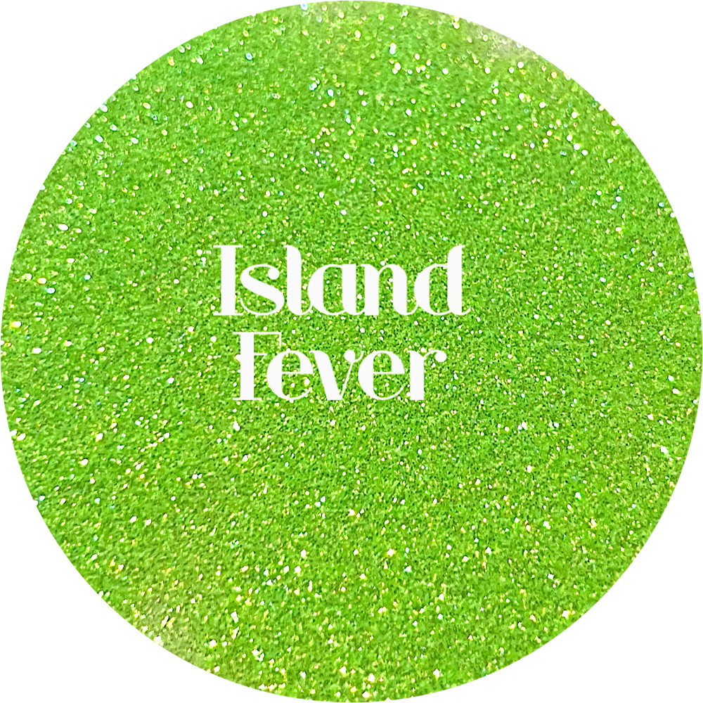 Premium Polyester Glitter - Neon Orange Iridescent Fine