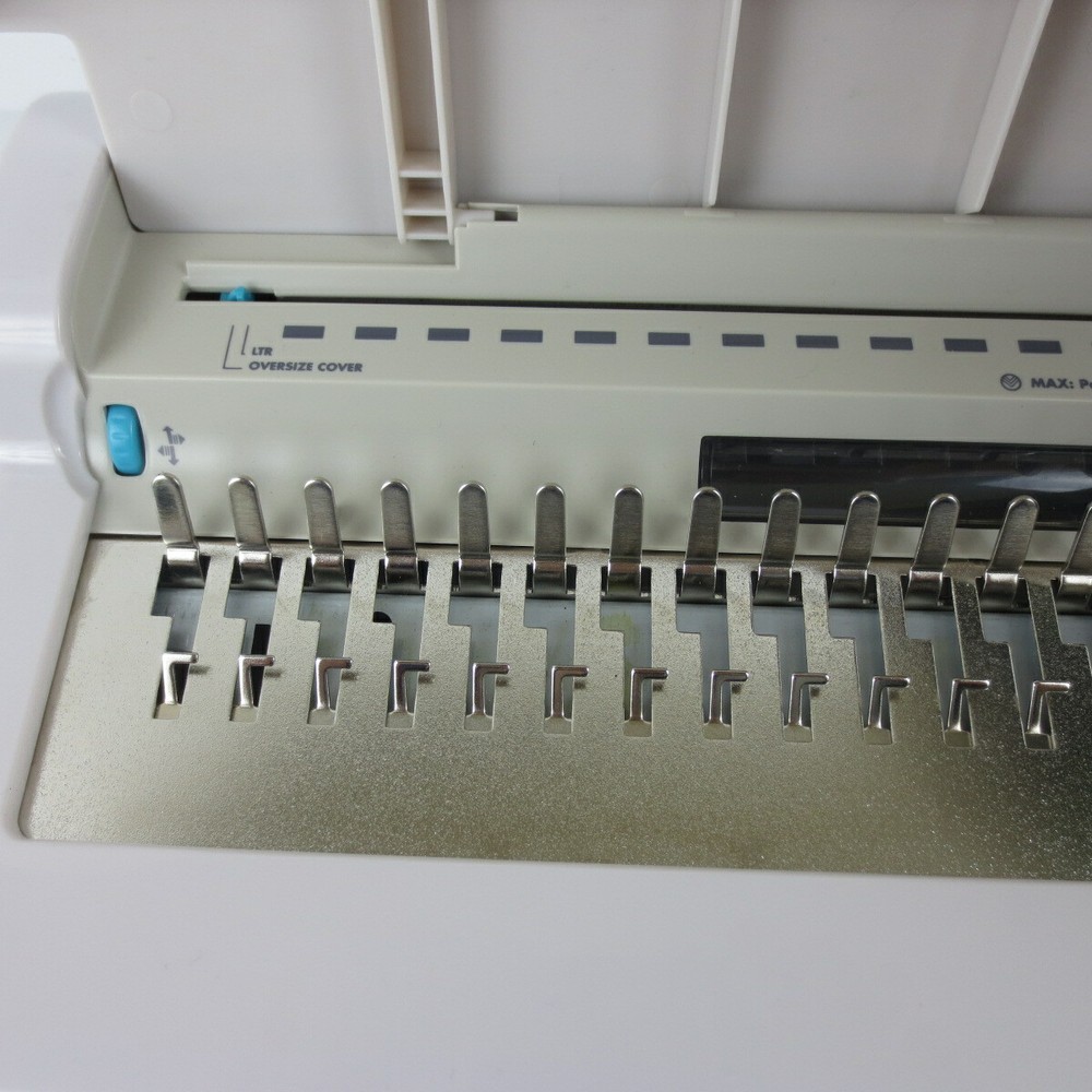 Fellowes Starlet 90 Personal Comb Binding Machine w Plastic Combs Included