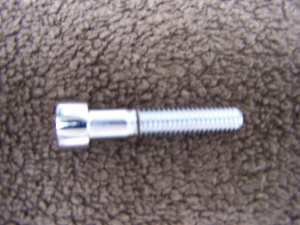 HARLEY DAVIDSON CHROME FRONT AXLE CLAMP BOLT Fits 2014-2023
