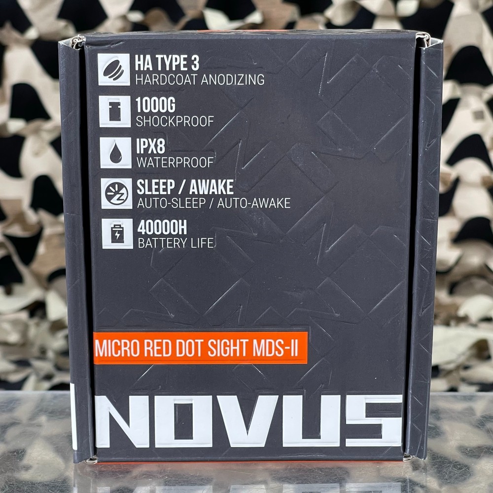 NEW Novus Precision Optic Micro Red Dot Sight (MDS-02-RD-BLK)