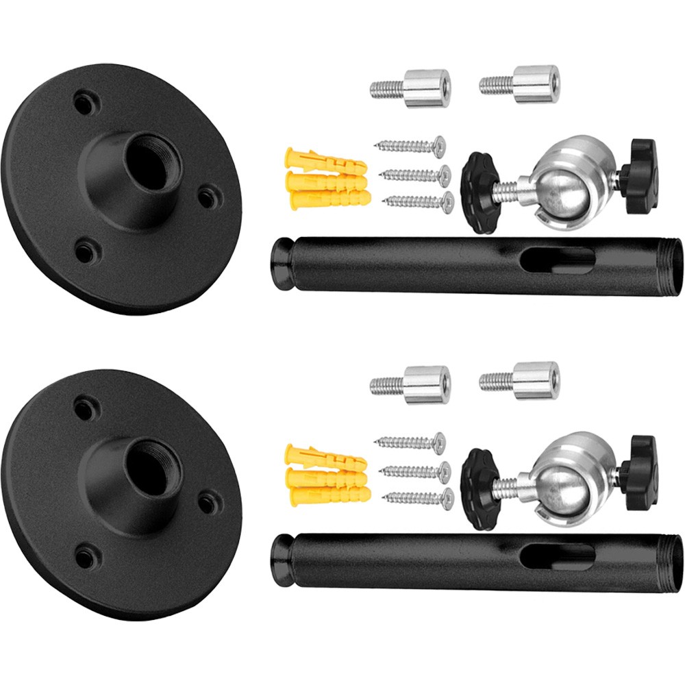 2/4/6Pcs 18cm 360° Rotatable Universal Wall Ceiling Mount For Mini Projector US