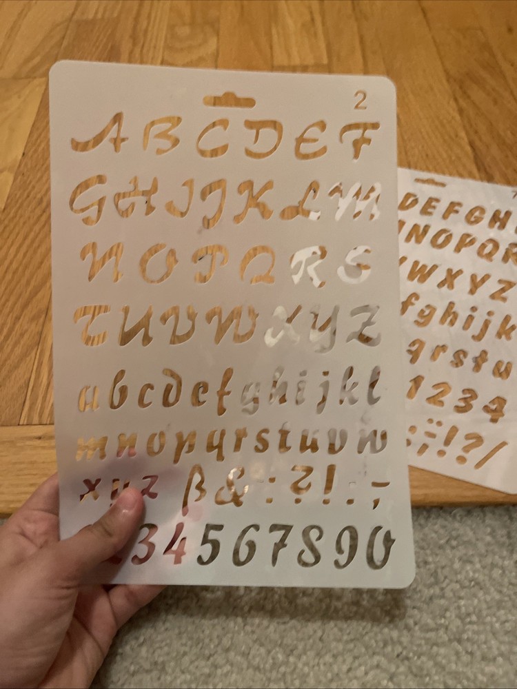 Tracing Paper Letters And Numbers