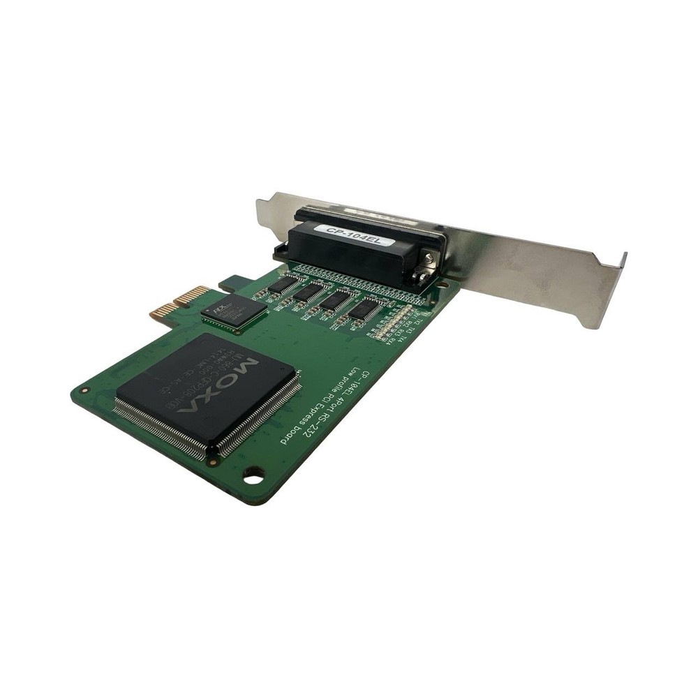 MOXA RS232 Serial Controller card CP-104EL PCIe