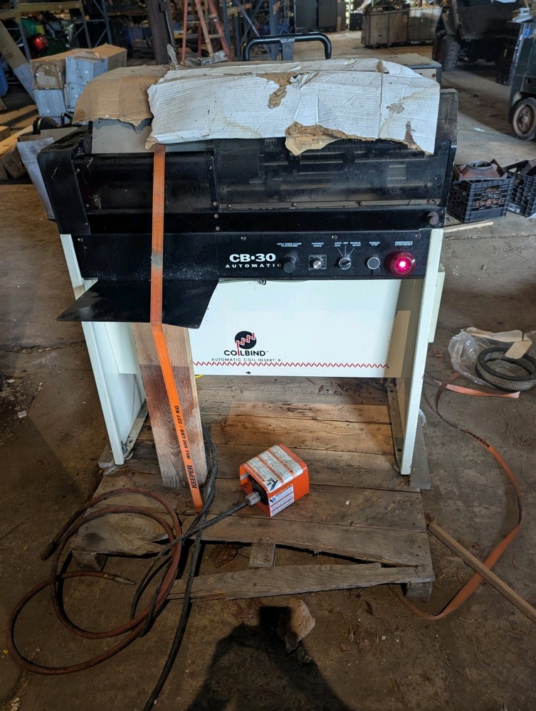 JBI Uni Coil CB30 Automatic Plastic Coil Inserter