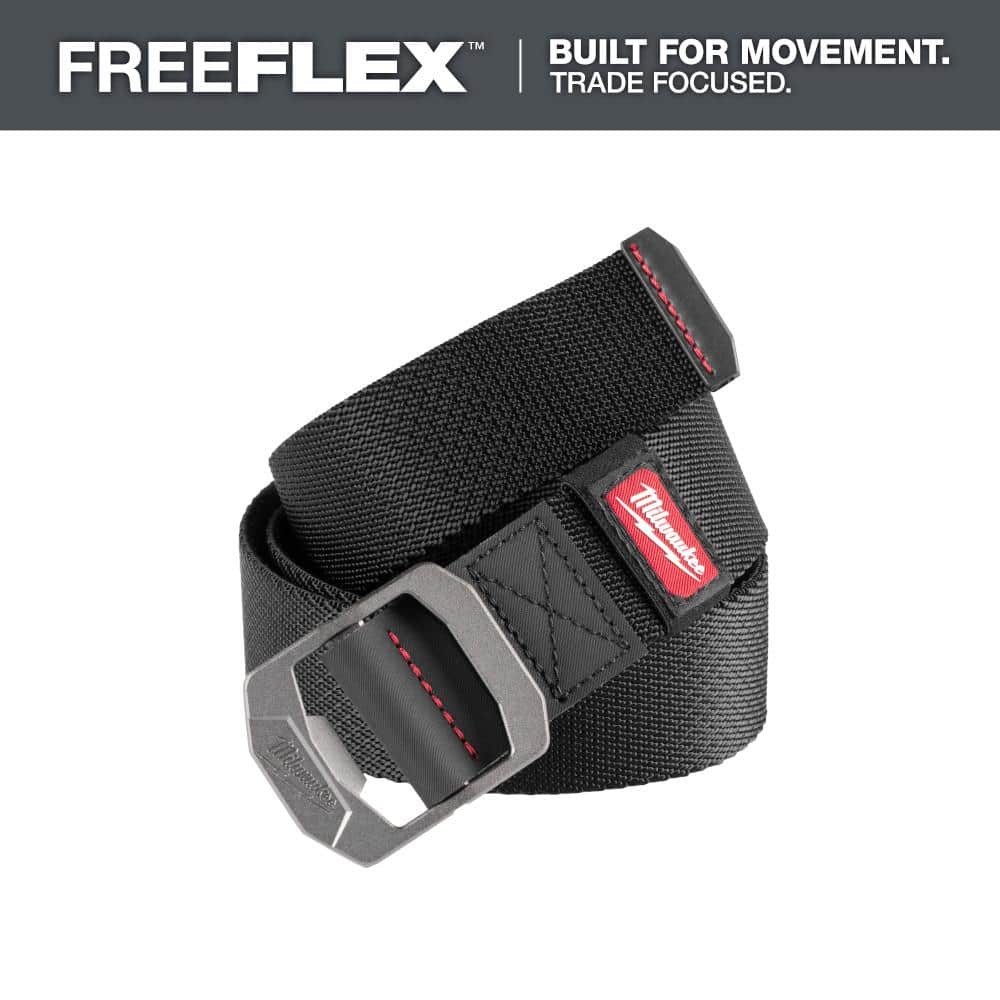 Milwaukee Medium FREEFLEX Nylon Webbing 1.5" Belt