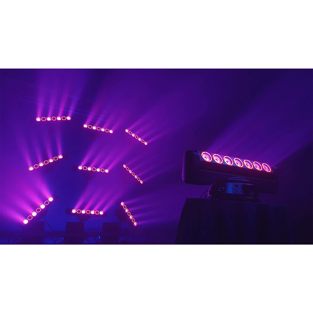Blizzard LOOP Moving-head RGBW LED Linear Multi-beam Effect with LED Rings