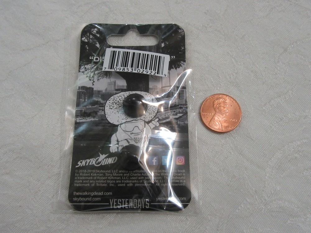 Yesterdays Skybound Image Comics Pin Walking Dead Telltale Games Disco Broccoli