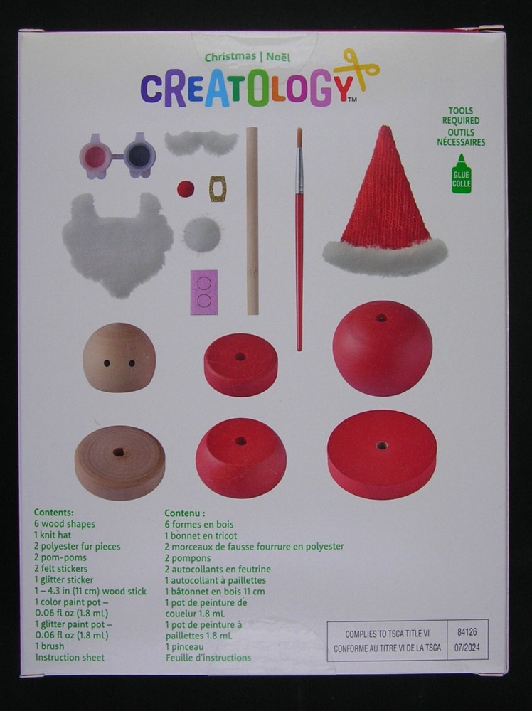 Creatology Christmas Stackable Santa Kit ages 4+ NIB