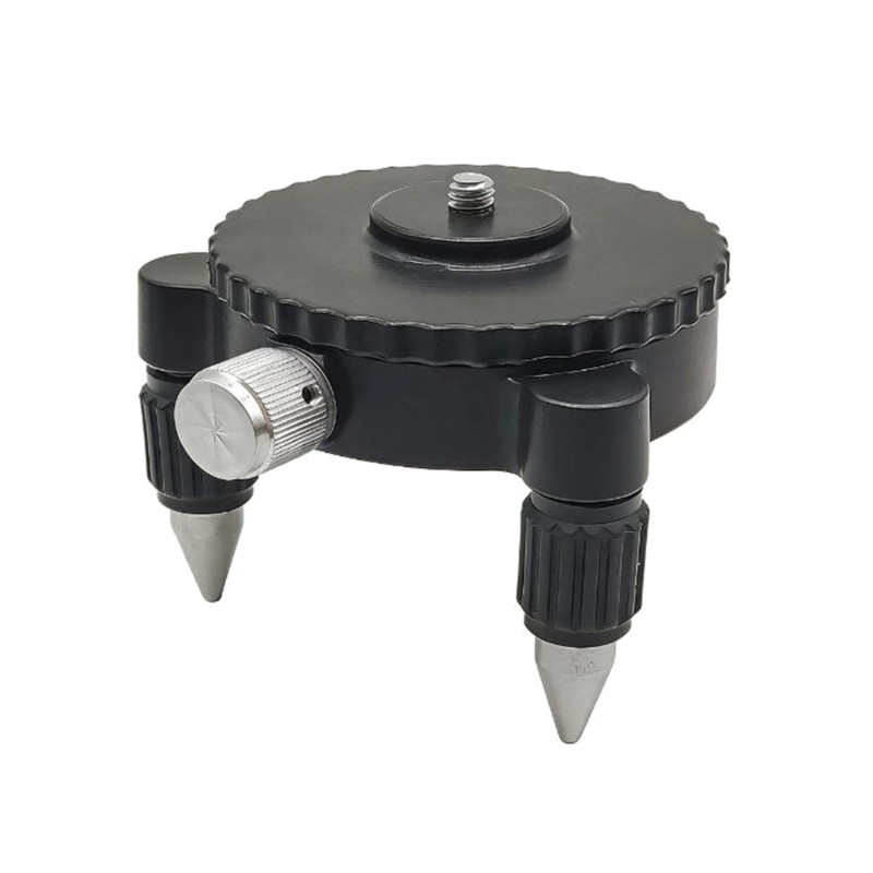 360 Degree Rotation Base Tripod Bracket Replacement Level Meter Base Enduring