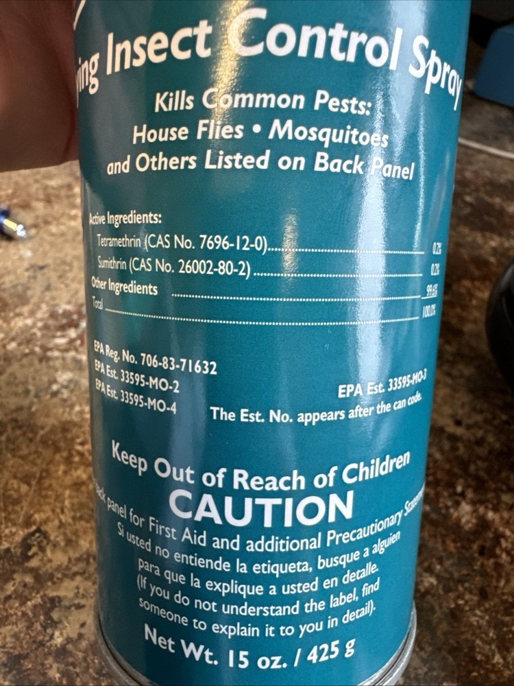 Sullivan BUZZ KILL INSECT CONTROL SPRAY LIVESTOCK
